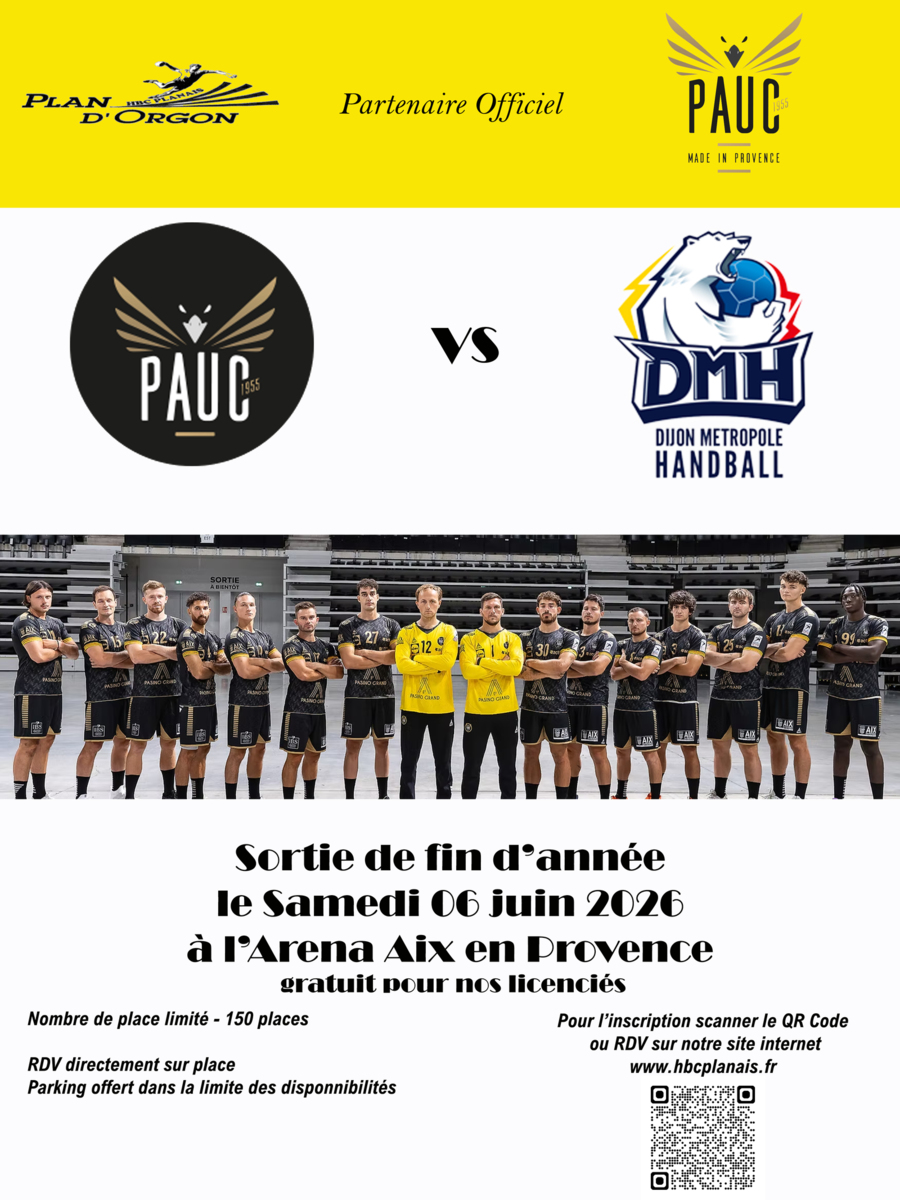 Sortie de fin d'année saison 2025-2026